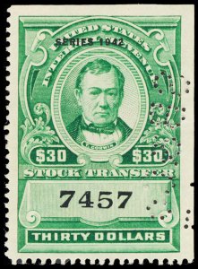 U.S. REV. DATED GREENS RD134  Used (ID # 108448)