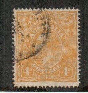 Australia Scott 31a Used (stamp is yellow, scanner distorts color) [TK9]