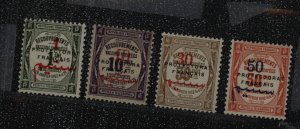 French Morocco #J23-J26  Single (Complete Set)