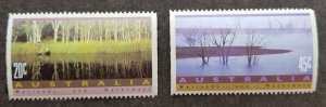 *FREE SHIP Australia  Wetlands And Waterways 1992 River Lake Tree (stamp) MNH