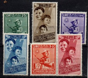 Italy C89-C94 Set Mint hinged