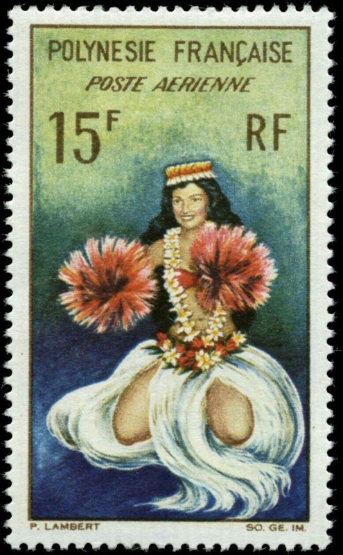French Polynesia Scott #C30 Mint Hinged