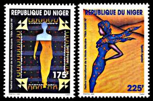 Niger 996-997, MNH, African Fashion Festival