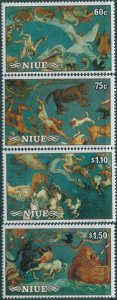 Niue 1986 SG610-613 Halley's Comet set MNH