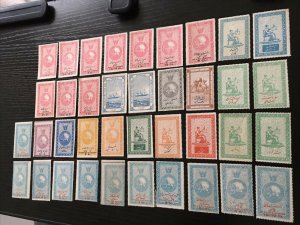 Vstamps,Middle East Stamps Collection, Worldwide, Old￼￼,38 Different,1persia