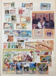 World Stamp on Stamp M&U Collection (Apx 350) GM2278