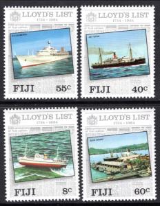 Fiji 509-512 Lloyd's List MNH VF