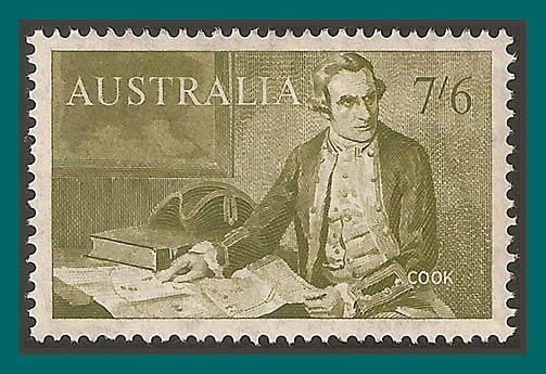 Australia 1964 Navigators, James Cook, MLH 376,SG357