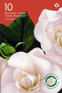 Scar 2019 - #3170a BK721 Booklet Stamps - Canada Flowers Gardenia - cv$18