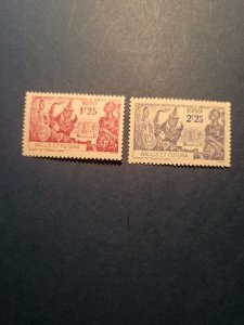 Stamps Wallis and Futuna Scott #90-1 hinged
