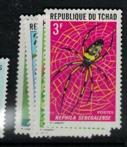 Chad Butterfly SC 252-6 MNH (6epe) 