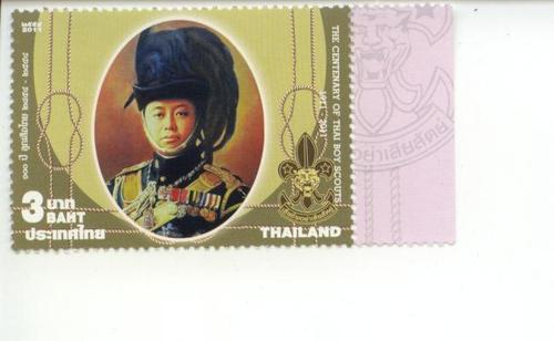 2011 Thailand 100th Anniversary Boy Scouts (Scott 2616) MNH