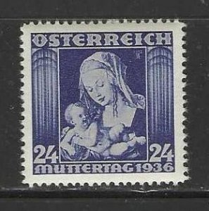 Austria MNH sc# 377 Madonna/Child