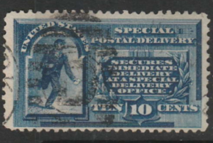 U.S. Scott #E1 Special Delivery Stamp - Used Single