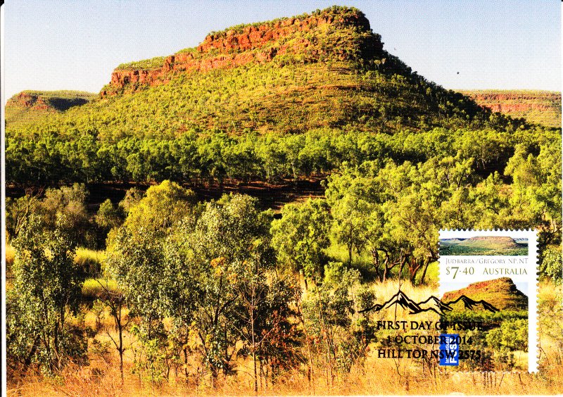 Australia 2014 Maxicard $7.40 Judbarra/Gregory National Park, Northern Territory