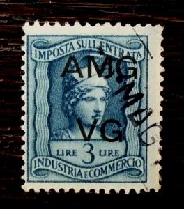 ITALY-TRIESTE-(AMG-VG) OVERPRINTED REVENUE R! italien fiscal yugoslavia M10