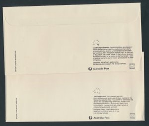 Australia PrePaid Envelope 1987  State Faunal Emblems  definitives