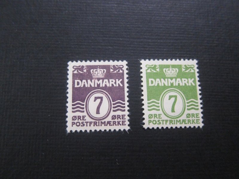 Denmark 1933 Sc 225-26 set MNH