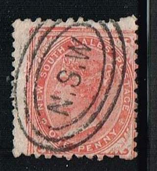 New South Wales 1871,Sc.#52 used, Queen Victoria (1819-1901)