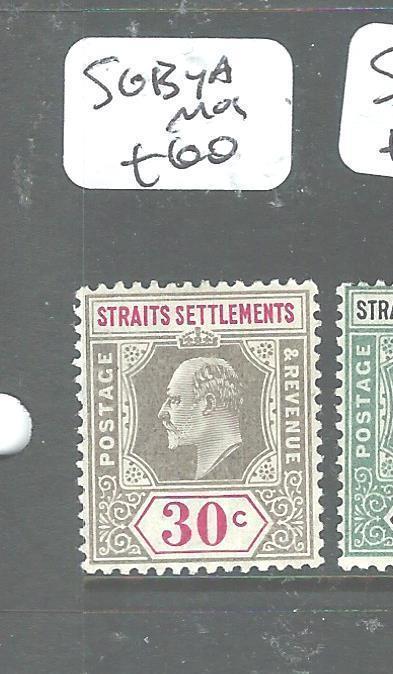 MALAYA STRAITS SETTLEMENTS (P2004B) KE 30C  SG 134A  MOG