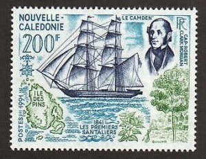 New Caledonia Stamp 657  - Harvesting of sandalwood