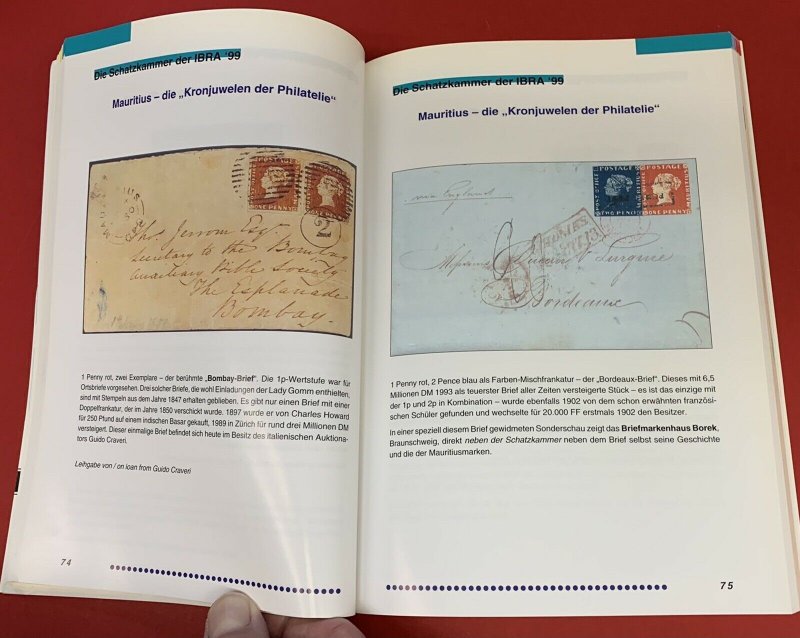 IBRA '99, Nuremberg, Germany, International Philatelic Exhibition, Catalog