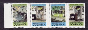 Dominica-Sc#734-7-unused NH set-Year of the Disabled-id2-1981-