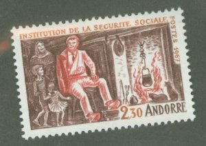 Andorra (French) #177 Unused Single