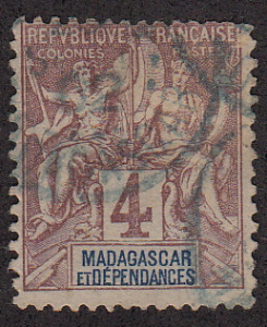 Madagascar - 1896 - Sc. 30 - used