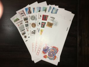 China 2000 Complete Collection of FDCs and Special Covers