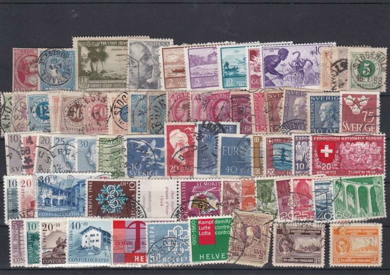 Mixed World Stamps - Good Lot Ref 31615