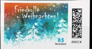 Germany 2022,Sc.#3331 MNH, Christmas, self-adhesive