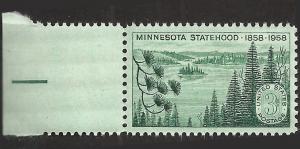 # 1106 MINT NEVER HINGED MINNESOTA STATEHOOD