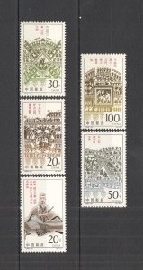 B1195 1995 China Art Culture Ornaments 1Set Mnh