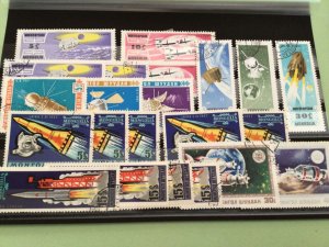 Mongolia Space exploration cancelled stamps Ref A9094