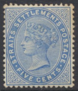 Straits Settlements SG 65  SC# 45    MH see details & scans    