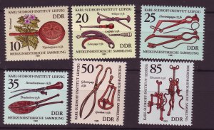 J25328 JLstamps 1981 germany DDR mnh set #2213-8 medical