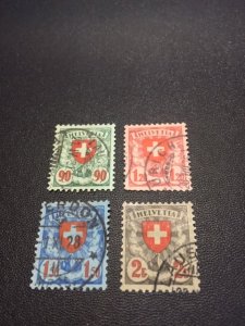 Switzerland 200-203 used (2)