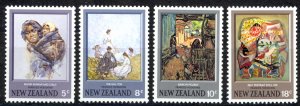 New Zealand Sc# 521-524 SG# 1027/1030 MNH 1973 Paintings/F.Hodgkins