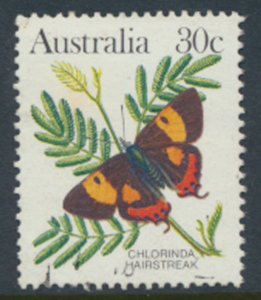 Australia - SG 792a  SC# 875A  Used Wildlife  Butterfly 1983 see details & scan