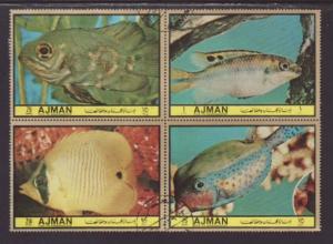 Ajman Fish MI 2086-2089 CTO VF  