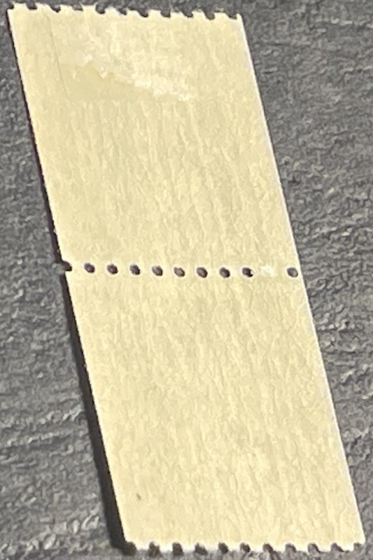 U.S.# 849-MINT/HINGED--JOINT LINE PAIR WITH PARTIAL PLATE #--1939