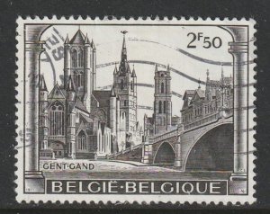 1971 Belgium - Sc 810 - used VF - 1 Single - View of Ghent