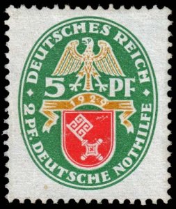 Germany - Scott B28 - Mint-Never-Hinged - Scraping/Thinning on Front Edges