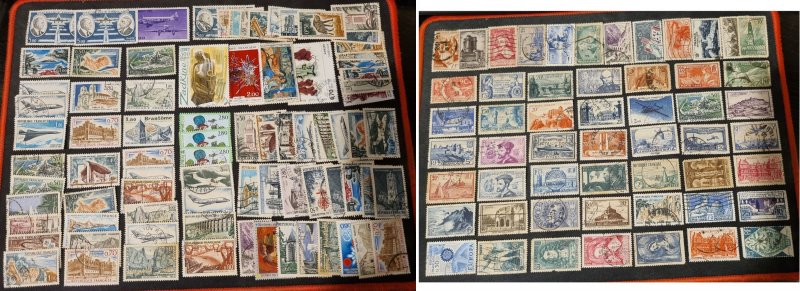 France very Great deal with air mail Lot Collection #698