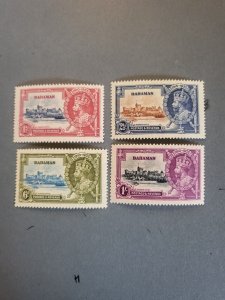 Stamps Bahamas Scott #92-5 hinged