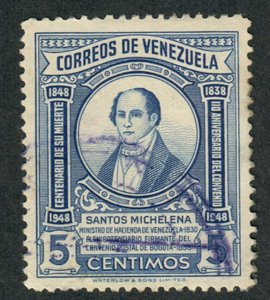 Venezuela #424 used single