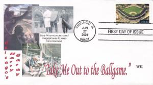 #3519 Wrigley Field WII FDC
