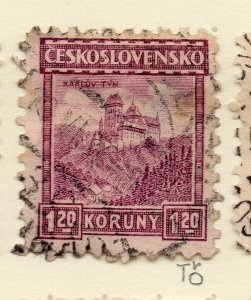 Czechoslovakia 1926-27 Issue Fine Used 1.20k. NW-148601