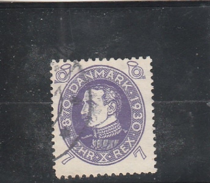 Denmark  Scott#  211  Used  (1930 Christian X)